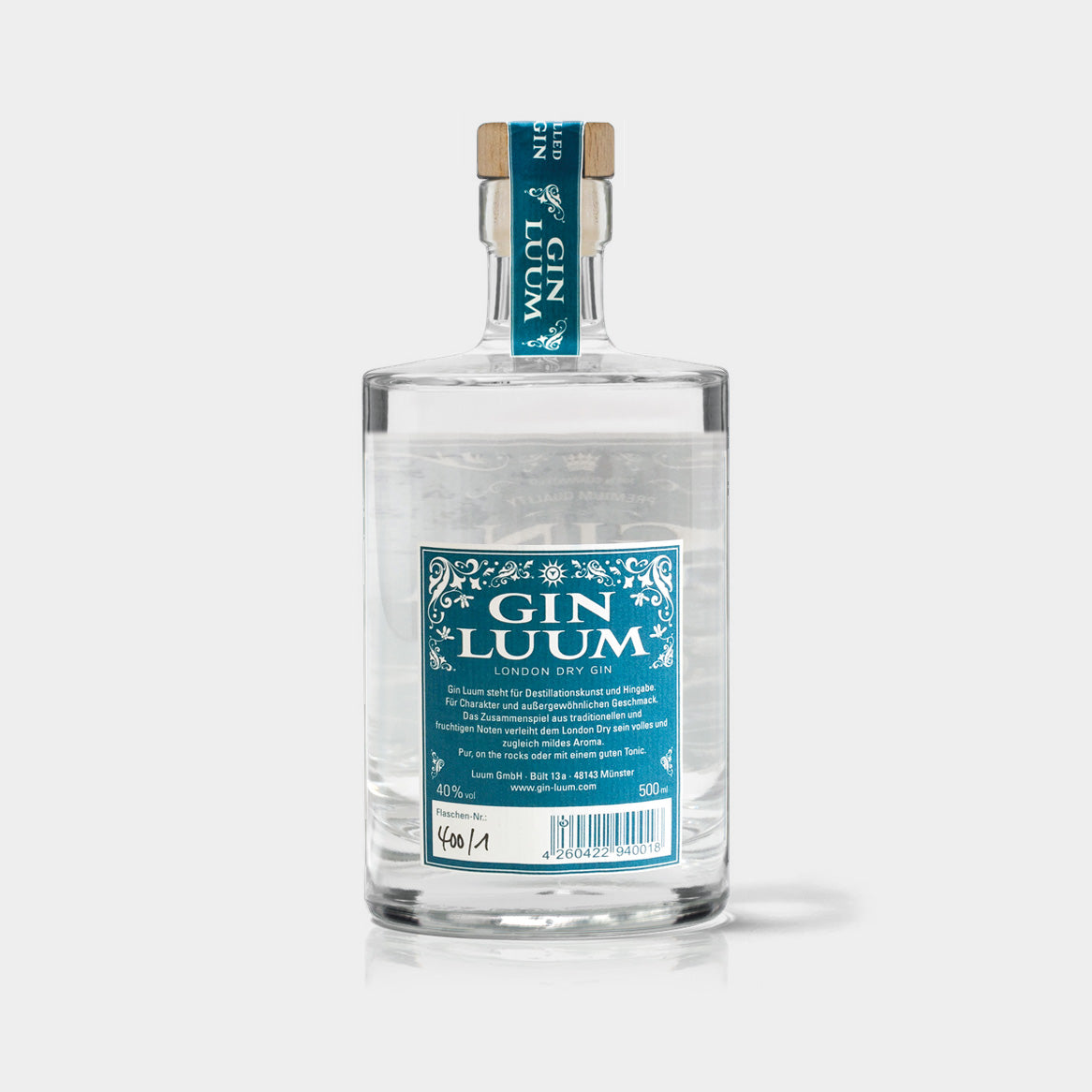 GIN LUUM – 500ml, 40% Vol.